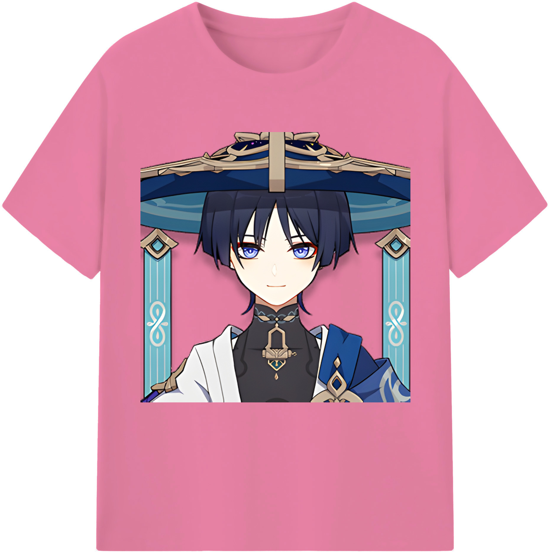 げんし神 さんペい genshin Sanpei 綿100％半袖Tシャツ（フロントプリント）
